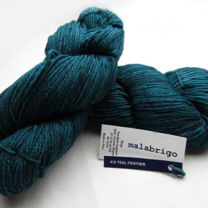 Malabrigo - Rios - Teal Feather - Worsted 100% Superwash Merino Wool